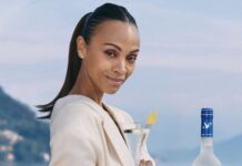 Zoe Saldaña GREY GOOSE